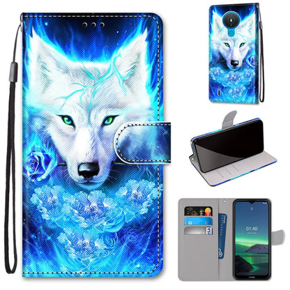 Coloured Drawing Cross Texture Horizontal Flip PU Leather Case with Holder & Card Slots & Wallet & Lanyard, For OPPO Realme C15 / C12 / C25 / 7i (Global) / Narzo 20 / 30A, For Nokia 5.4, For Nokia 1.4                                                    ...