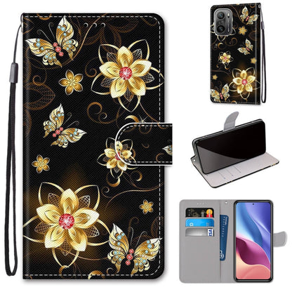 Coloured Drawing Cross Texture Horizontal Flip PU Leather Case with Holder & Card Slots & Wallet & Lanyard, For OPPO Realme C15 / C12 / C25 / 7i (Global) / Narzo 20 / 30A, For Nokia 5.4, For Nokia 1.4                                                    ...
