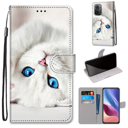 Coloured Drawing Cross Texture Horizontal Flip PU Leather Case with Holder & Card Slots & Wallet & Lanyard, For OPPO Realme C15 / C12 / C25 / 7i (Global) / Narzo 20 / 30A, For Nokia 5.4, For Nokia 1.4                                                    ...