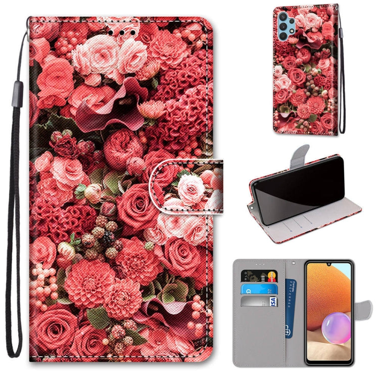Coloured Drawing Cross Texture Horizontal Flip PU Leather Case with Holder & Card Slots & Wallet & Lanyard, For Xiaomi Redmi Note 10 4G / Note 10s, For Xiaomi Redmi Note 10 5G, For Xiaomi Redmi Note 10 Pro Max / Note 10 Pro                             ...