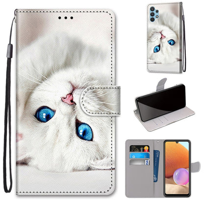 Coloured Drawing Cross Texture Horizontal Flip PU Leather Case with Holder & Card Slots & Wallet & Lanyard, For Xiaomi Redmi Note 10 4G / Note 10s, For Xiaomi Redmi Note 10 5G, For Xiaomi Redmi Note 10 Pro Max / Note 10 Pro                             ...