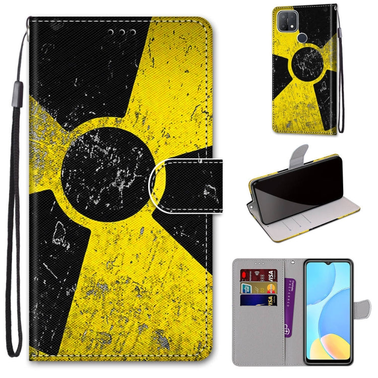 Coloured Drawing Cross Texture Horizontal Flip PU Leather Case with Holder & Card Slots & Wallet & Lanyard, For OPPO A9 (2020) / A5 (2020) / A11X / A11, For OPPO A15 / A15s, For OPPO A53 4G(2020) / A53s / A32 / A33 (2020)                               ...