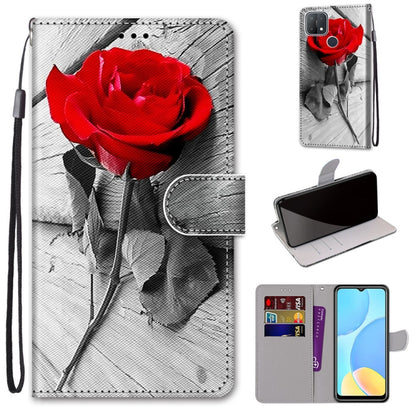Coloured Drawing Cross Texture Horizontal Flip PU Leather Case with Holder & Card Slots & Wallet & Lanyard, For OPPO A9 (2020) / A5 (2020) / A11X / A11, For OPPO A15 / A15s, For OPPO A53 4G(2020) / A53s / A32 / A33 (2020)                               ...