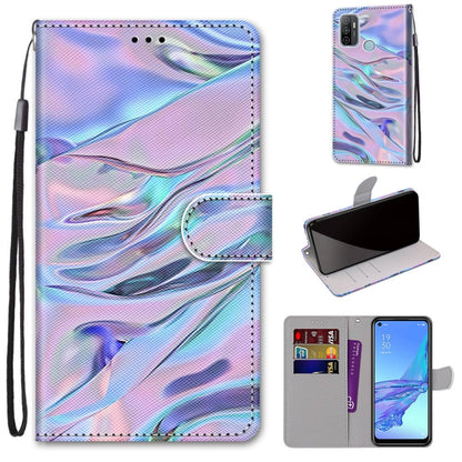 Coloured Drawing Cross Texture Horizontal Flip PU Leather Case with Holder & Card Slots & Wallet & Lanyard, For OPPO A9 (2020) / A5 (2020) / A11X / A11, For OPPO A15 / A15s, For OPPO A53 4G(2020) / A53s / A32 / A33 (2020)                               ...