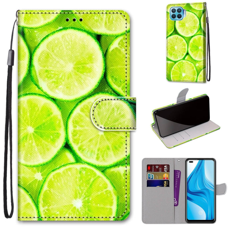 Coloured Drawing Cross Texture Horizontal Flip PU Leather Case with Holder & Card Slots & Wallet & Lanyard, For OPPO A9 (2020) / A5 (2020) / A11X / A11, For OPPO A15 / A15s, For OPPO A53 4G(2020) / A53s / A32 / A33 (2020)                               ...