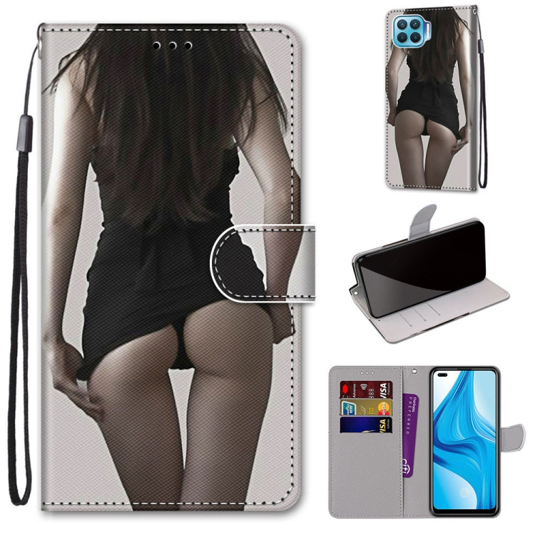 Coloured Drawing Cross Texture Horizontal Flip PU Leather Case with Holder & Card Slots & Wallet & Lanyard, For OPPO A9 (2020) / A5 (2020) / A11X / A11, For OPPO A15 / A15s, For OPPO A53 4G(2020) / A53s / A32 / A33 (2020)                               ...