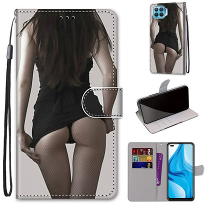 Coloured Drawing Cross Texture Horizontal Flip PU Leather Case with Holder & Card Slots & Wallet & Lanyard, For OPPO A9 (2020) / A5 (2020) / A11X / A11, For OPPO A15 / A15s, For OPPO A53 4G(2020) / A53s / A32 / A33 (2020)                               ...