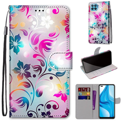 Coloured Drawing Cross Texture Horizontal Flip PU Leather Case with Holder & Card Slots & Wallet & Lanyard, For OPPO A9 (2020) / A5 (2020) / A11X / A11, For OPPO A15 / A15s, For OPPO A53 4G(2020) / A53s / A32 / A33 (2020)                               ...