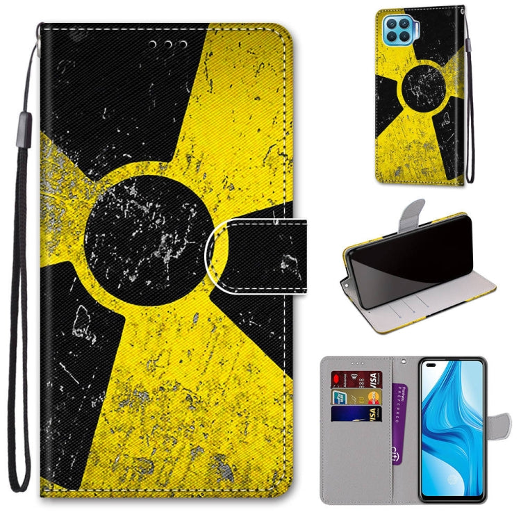 Coloured Drawing Cross Texture Horizontal Flip PU Leather Case with Holder & Card Slots & Wallet & Lanyard, For OPPO A9 (2020) / A5 (2020) / A11X / A11, For OPPO A15 / A15s, For OPPO A53 4G(2020) / A53s / A32 / A33 (2020)                               ...