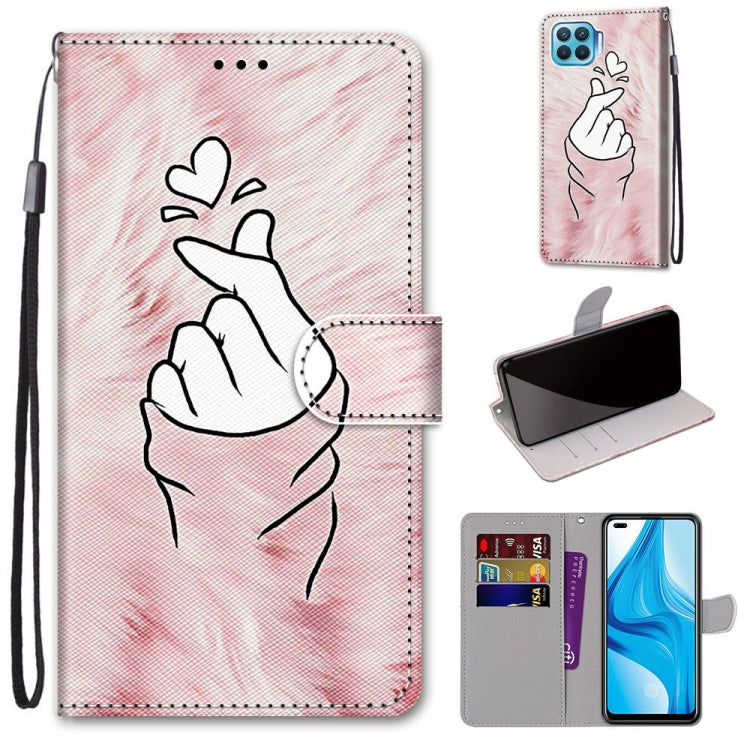 Coloured Drawing Cross Texture Horizontal Flip PU Leather Case with Holder & Card Slots & Wallet & Lanyard, For OPPO A9 (2020) / A5 (2020) / A11X / A11, For OPPO A15 / A15s, For OPPO A53 4G(2020) / A53s / A32 / A33 (2020)                               ...