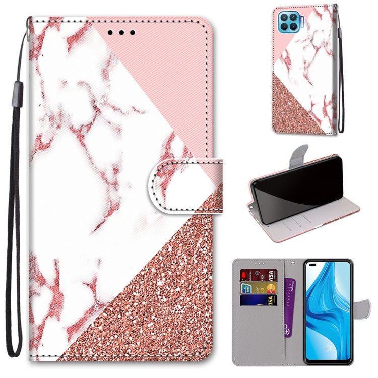 Coloured Drawing Cross Texture Horizontal Flip PU Leather Case with Holder & Card Slots & Wallet & Lanyard, For OPPO A9 (2020) / A5 (2020) / A11X / A11, For OPPO A15 / A15s, For OPPO A53 4G(2020) / A53s / A32 / A33 (2020)                               ...
