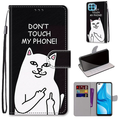 Coloured Drawing Cross Texture Horizontal Flip PU Leather Case with Holder & Card Slots & Wallet & Lanyard, For OPPO A9 (2020) / A5 (2020) / A11X / A11, For OPPO A15 / A15s, For OPPO A53 4G(2020) / A53s / A32 / A33 (2020)                               ...