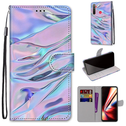 Coloured Drawing Cross Texture Horizontal Flip PU Leather Case with Holder & Card Slots & Wallet & Lanyard, For OPPO Realme 5 / 5s / 5i / C3 / C3i / 6i / Narzo10 / 10A / 20A, For OPPO Realme C15 / C12 / C25 / 7i (Global) / Narzo 20 / 30A               ...