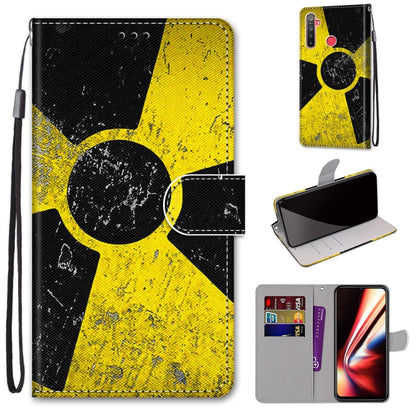 Coloured Drawing Cross Texture Horizontal Flip PU Leather Case with Holder & Card Slots & Wallet & Lanyard, For OPPO Realme 5 / 5s / 5i / C3 / C3i / 6i / Narzo10 / 10A / 20A, For OPPO Realme C15 / C12 / C25 / 7i (Global) / Narzo 20 / 30A               ...