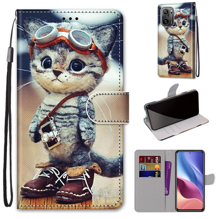 Coloured Drawing Cross Texture Horizontal Flip PU Leather Case with Holder & Card Slots & Wallet & Lanyard, For OPPO Realme 5 / 5s / 5i / C3 / C3i / 6i / Narzo10 / 10A / 20A, For OPPO Realme C15 / C12 / C25 / 7i (Global) / Narzo 20 / 30A               ...