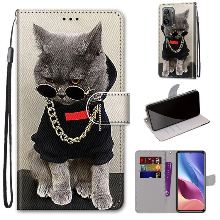 Coloured Drawing Cross Texture Horizontal Flip PU Leather Case with Holder & Card Slots & Wallet & Lanyard, For OPPO Realme 5 / 5s / 5i / C3 / C3i / 6i / Narzo10 / 10A / 20A, For OPPO Realme C15 / C12 / C25 / 7i (Global) / Narzo 20 / 30A               ...