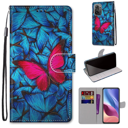 Coloured Drawing Cross Texture Horizontal Flip PU Leather Case with Holder & Card Slots & Wallet & Lanyard, For OPPO Realme 5 / 5s / 5i / C3 / C3i / 6i / Narzo10 / 10A / 20A, For OPPO Realme C15 / C12 / C25 / 7i (Global) / Narzo 20 / 30A               ...