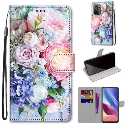 Coloured Drawing Cross Texture Horizontal Flip PU Leather Case with Holder & Card Slots & Wallet & Lanyard, For OPPO Realme 5 / 5s / 5i / C3 / C3i / 6i / Narzo10 / 10A / 20A, For OPPO Realme C15 / C12 / C25 / 7i (Global) / Narzo 20 / 30A               ...