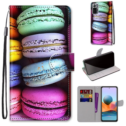 Coloured Drawing Cross Texture Horizontal Flip PU Leather Case with Holder & Card Slots & Wallet & Lanyard, For Xiaomi Redmi Note 10 4G / Note 10S, For Xiaomi Redmi Note 10 5G, For Xiaomi Redmi Note 10 Pro Max / Note 10 Pro, For Nokia 5.4
