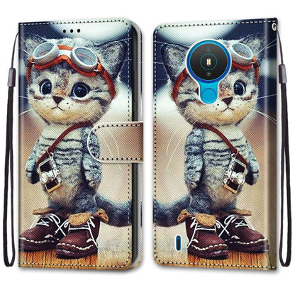 Coloured Drawing Cross Texture Horizontal Flip PU Leather Case with Holder & Card Slots & Wallet & Lanyard, For Nokia 1.4, For Samsung Galaxy A32 4G / A32 Lite, For Samsung Galaxy F62 / M62, For Samsung Galaxy S21 FE