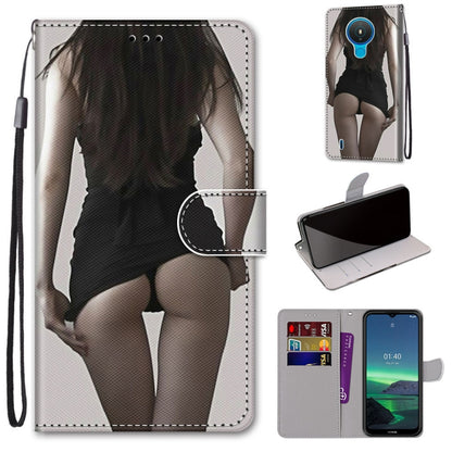 Coloured Drawing Cross Texture Horizontal Flip PU Leather Case with Holder & Card Slots & Wallet & Lanyard, For Nokia 1.4, For Samsung Galaxy A32 4G / A32 Lite, For Samsung Galaxy F62 / M62, For Samsung Galaxy S21 FE