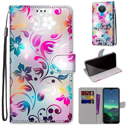Coloured Drawing Cross Texture Horizontal Flip PU Leather Case with Holder & Card Slots & Wallet & Lanyard, For Nokia 1.4, For Samsung Galaxy A32 4G / A32 Lite, For Samsung Galaxy F62 / M62, For Samsung Galaxy S21 FE