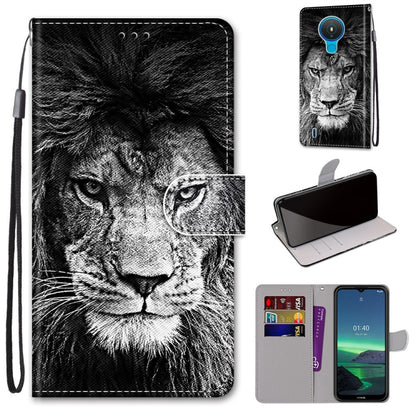 Coloured Drawing Cross Texture Horizontal Flip PU Leather Case with Holder & Card Slots & Wallet & Lanyard, For Nokia 1.4, For Samsung Galaxy A32 4G / A32 Lite, For Samsung Galaxy F62 / M62, For Samsung Galaxy S21 FE