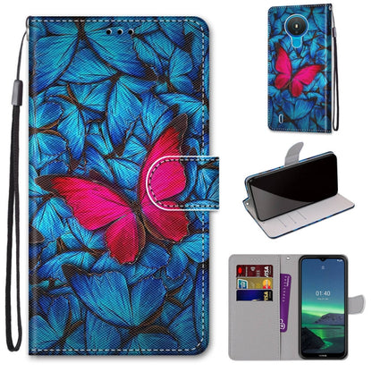 Coloured Drawing Cross Texture Horizontal Flip PU Leather Case with Holder & Card Slots & Wallet & Lanyard, For Nokia 1.4, For Samsung Galaxy A32 4G / A32 Lite, For Samsung Galaxy F62 / M62, For Samsung Galaxy S21 FE