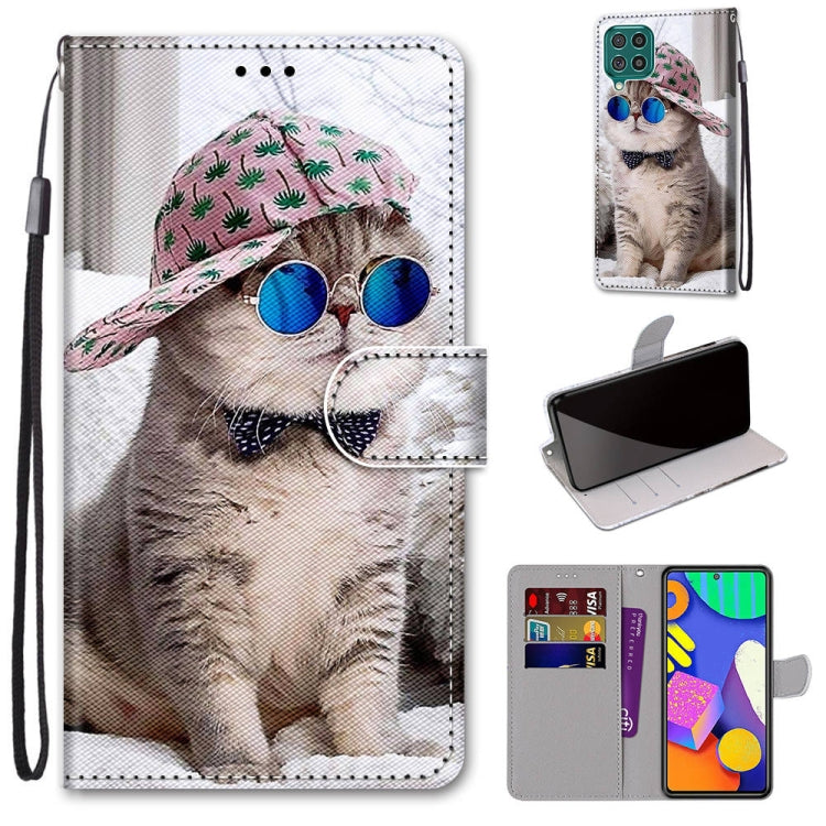 Coloured Drawing Cross Texture Horizontal Flip PU Leather Case with Holder & Card Slots & Wallet & Lanyard, For Nokia 1.4, For Samsung Galaxy A32 4G / A32 Lite, For Samsung Galaxy F62 / M62, For Samsung Galaxy S21 FE