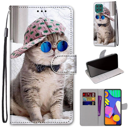 Coloured Drawing Cross Texture Horizontal Flip PU Leather Case with Holder & Card Slots & Wallet & Lanyard, For Nokia 1.4, For Samsung Galaxy A32 4G / A32 Lite, For Samsung Galaxy F62 / M62, For Samsung Galaxy S21 FE