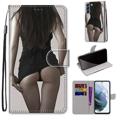 Coloured Drawing Cross Texture Horizontal Flip PU Leather Case with Holder & Card Slots & Wallet & Lanyard, For Nokia 1.4, For Samsung Galaxy A32 4G / A32 Lite, For Samsung Galaxy F62 / M62, For Samsung Galaxy S21 FE
