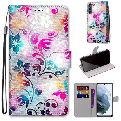 Coloured Drawing Cross Texture Horizontal Flip PU Leather Case with Holder & Card Slots & Wallet & Lanyard, For Nokia 1.4, For Samsung Galaxy A32 4G / A32 Lite, For Samsung Galaxy F62 / M62, For Samsung Galaxy S21 FE