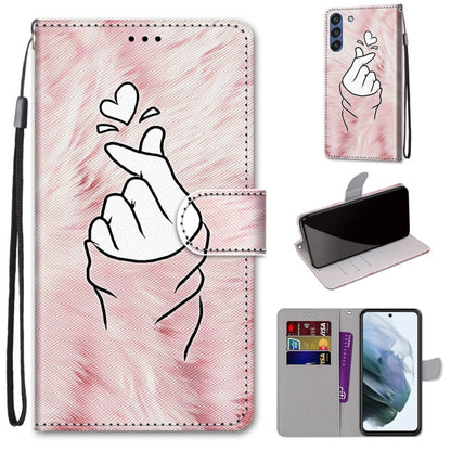 Coloured Drawing Cross Texture Horizontal Flip PU Leather Case with Holder & Card Slots & Wallet & Lanyard, For Nokia 1.4, For Samsung Galaxy A32 4G / A32 Lite, For Samsung Galaxy F62 / M62, For Samsung Galaxy S21 FE