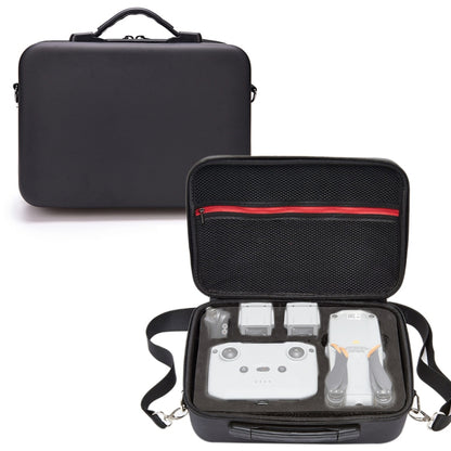Portable Single Shoulder Storage Travel Carrying PU Cover Case Box for DJI Air 2S, For DJI Air 2S Black + Black Liner, For DJI Air 2S Black + Red Liner