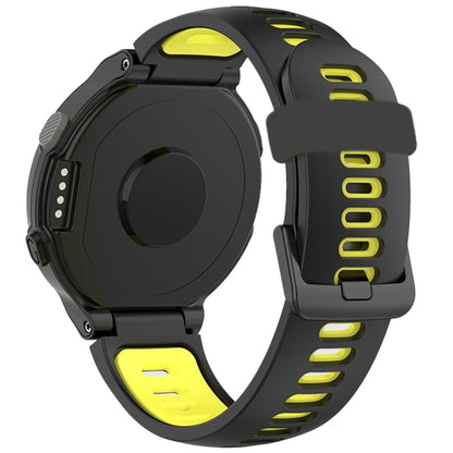 Two-color Silicone Replacement Strap Watchband, For Garmin Forerunner 220/230/235/620/630/735XT
