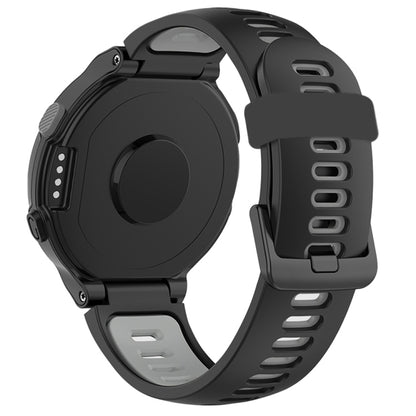 Two-color Silicone Replacement Strap Watchband, For Garmin Forerunner 220/230/235/620/630/735XT