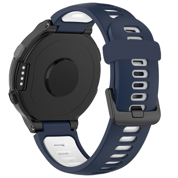 Two-color Silicone Replacement Strap Watchband, For Garmin Forerunner 220/230/235/620/630/735XT