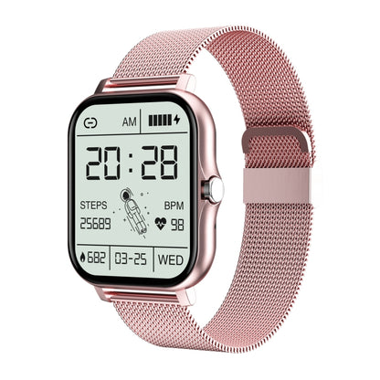 GY13 1.69 inch TFT Screen IP67 Waterproof Smart Watch, Support Music Control / Bluetooth Call / Heart Rate Monitoring / Blood Pressure Monitoring, Silicone Strap, Steel Strap