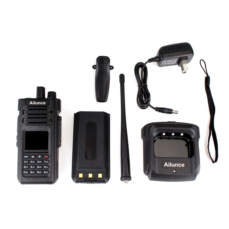 RETEVIS HD1 136-174 et 400-480 MHz et 76-107,95 MHz 3000 canaux Radio bidirectionnelle numérique DMR étanche à double bande, Talkie-walkie portable, HD1, prise américaine, HD1, prise européenne