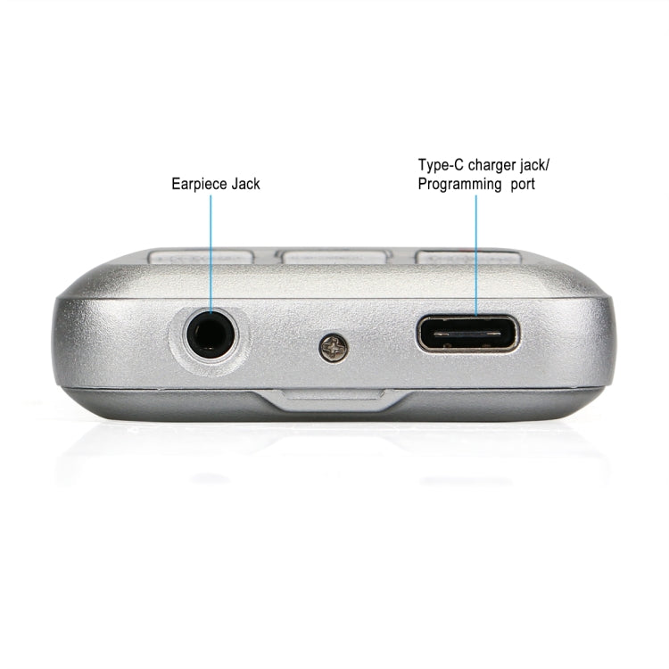 RETEVIS RT20 2W 400-470MHz 16CHS Mini FM Radio Two Way Radio Walkie Talkie,