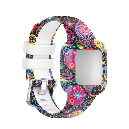 For Garmin Vivofit JR3 Silicone Printing Replacement Watchband