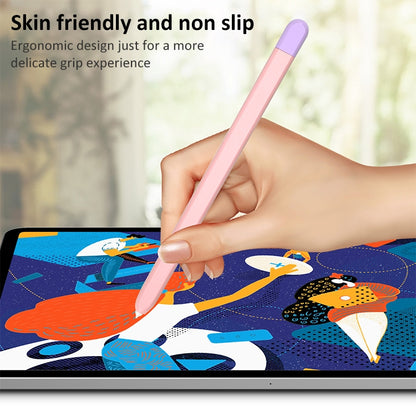 Liquid Silicone Stylus Pen Protective Case for Samsung Galaxy Tab S6 Lite P610 / P615