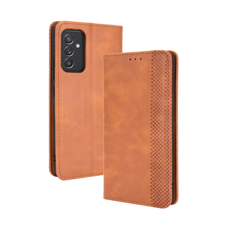 Magnetic Buckle Retro Crazy Horse Texture Horizontal Flip Leather Case with Holder & Card Slots & Photo Frame, For OPPO A54 5G / A74 5G / A93 5G, For OPPO A55 5G / A53s 5G, For OPPO A74 4G / F19 4G, For OPPO A94 5G / Reno5Z 5G / F19 Pro+ 5G            ...
