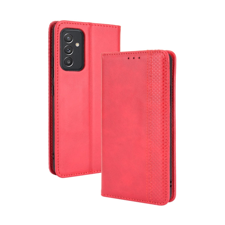 Magnetic Buckle Retro Crazy Horse Texture Horizontal Flip Leather Case with Holder & Card Slots & Photo Frame, For OPPO A54 5G / A74 5G / A93 5G, For OPPO A55 5G / A53s 5G, For OPPO A74 4G / F19 4G, For OPPO A94 5G / Reno5Z 5G / F19 Pro+ 5G            ...