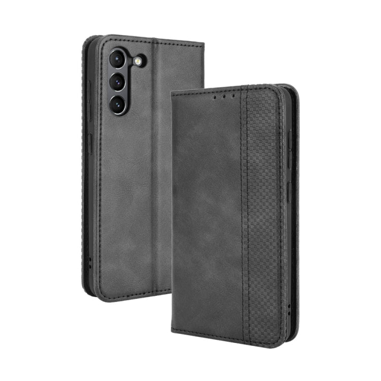 Magnetic Buckle Retro Crazy Horse Texture Horizontal Flip Leather Case with Holder & Card Slots & Photo Frame, For OPPO A54 5G / A74 5G / A93 5G, For OPPO A55 5G / A53s 5G, For OPPO A74 4G / F19 4G, For OPPO A94 5G / Reno5Z 5G / F19 Pro+ 5G            ...