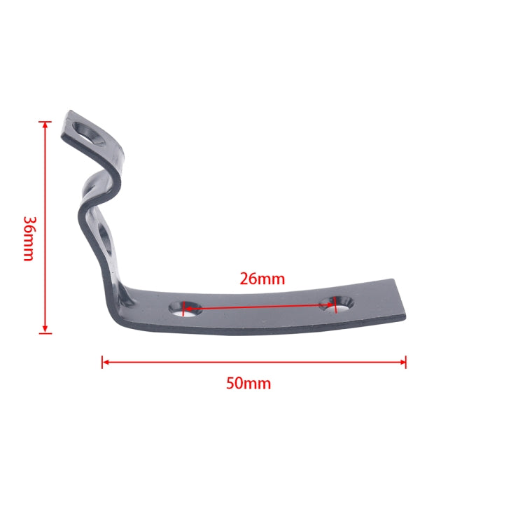 A5158 1 Paire de Supports de Réparation de Charnière de Boîte à Gants de Voiture 8E2857131 pour Audi, A5158