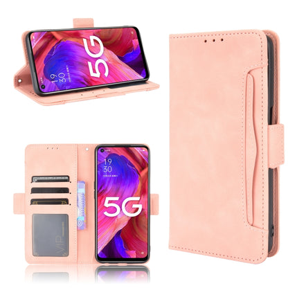 Skin Feel Calf Pattern Horizontal Flip Leather Case with Holder & Card Slots & Photo Frame, For OPPO A54 5G / A74 5G / A93 5G, For OPPO A55 5G / A53s 5G, For OPPO A74 4G / F19 4G, For OPPO A94 5G / Reno5Z 5G / F19 Pro+ 5G                               ...