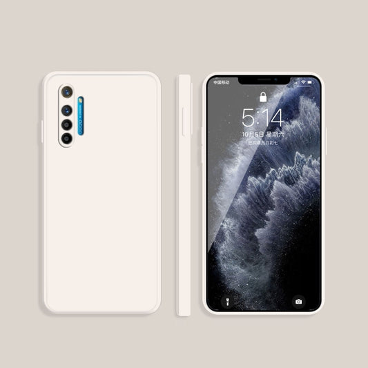 Solid Color Imitation Liquid Silicone Straight Edge Dropproof Full Coverage Protective Case, For OPPO Realme 6, For OPPO Realme 6 Pro, For OPPO Realme 7 / Narzo 20 Pro, For OPPO Realme 7 Pro, For OPPO Realme 7i / C17, For OPPO Realme C11               ...