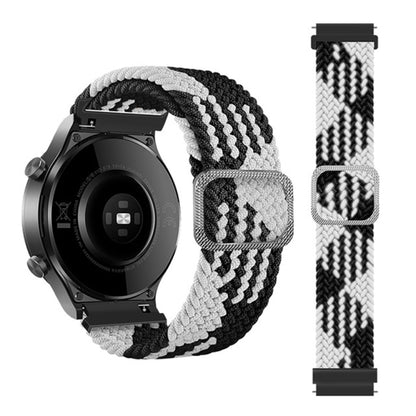 Universal Adjustable Nylon Braided Elasticity Replacement Strap Watchband, 20mm, 22mm