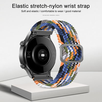 Universal Adjustable Nylon Braided Elasticity Replacement Strap Watchband, 20mm, 22mm